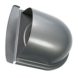304 Stainless Steel Exhaust Hood Weatherproof Round Ventilation Grill Range Hood Exhaust Pipe Cover 100mm U Shaped