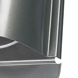 304 Stainless Steel Exhaust Hood Weatherproof Round Ventilation Grill Range Hood Exhaust Pipe Cover 100mm U Shaped - Low Angle