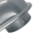 304 Stainless Steel Exhaust Hood Weatherproof Round Ventilation Grill Range Hood Exhaust Pipe Cover 100mm U Shaped - Extra Image