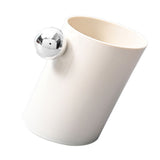 Eyebrow Pencil Holder Simple Plastic Multifunctional Space Saving Easy Access Cosmetic Brush Holder Organizer for Bedroom Desktop