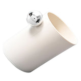 Eyebrow Pencil Holder Simple Plastic Multifunctional Space Saving Easy Access Cosmetic Brush Holder Organizer for Bedroom Desktop