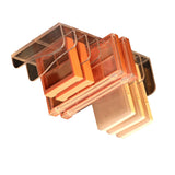 Eyeshadow Palettes Organizer Clear Divided Makeup Palettes Storage Rack for Dressing Table