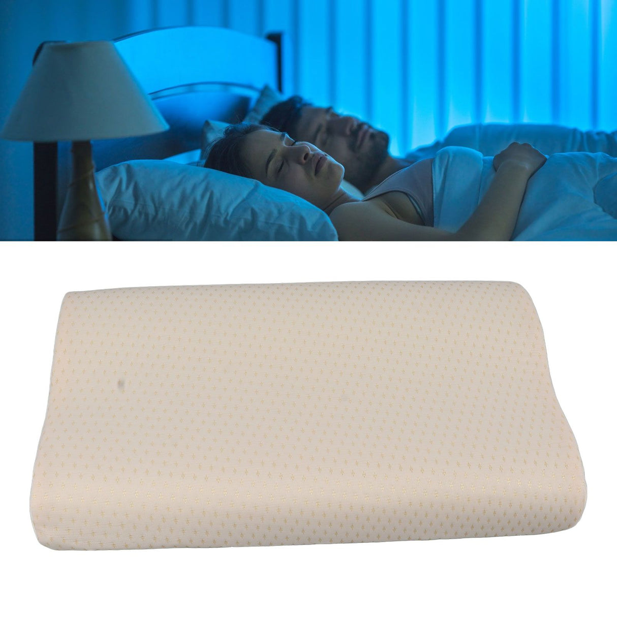 Memory Pillow Core Slow Rebounding Breathable Pressure Relief Neck Support Bed Pillow Gift