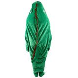 Dinosaur Robe Pajama Wearable Dinosaur Blanket Super Soft Dinosaur Blanket Hoodie for Kids Adults M 140cm
