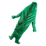 Dinosaur Robe Pajama Wearable Dinosaur Blanket Super Soft Dinosaur Blanket Hoodie for Kids Adults M 140cm