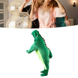 Dinosaur Robe Pajama Wearable Dinosaur Blanket Super Soft Dinosaur Blanket Hoodie for Kids Adults M 140cm