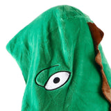 Dinosaur Robe Pajama Wearable Dinosaur Blanket Super Soft Dinosaur Blanket Hoodie for Kids Adults M 140cm