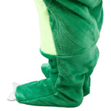 Dinosaur Robe Pajama Wearable Dinosaur Blanket Super Soft Dinosaur Blanket Hoodie for Kids Adults M 140cm