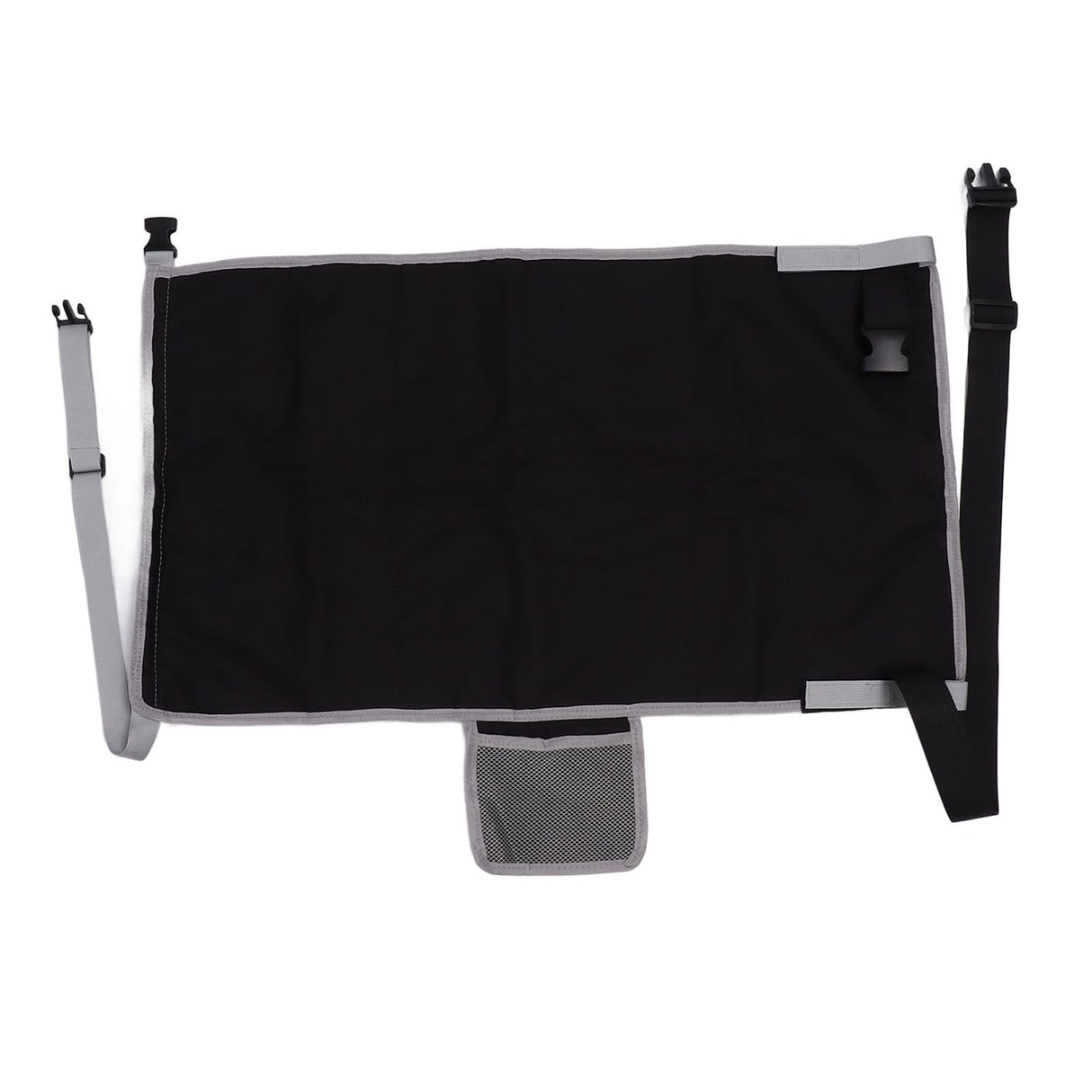 Airplane Seat Extender Portable Travel Foot Rest Airplane Must Haves for Toddlers Kids to Lie Down On Plane Black