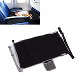 Airplane Seat Extender Portable Travel Foot Rest Airplane Must Haves for Toddlers Kids to Lie Down On Plane Black
