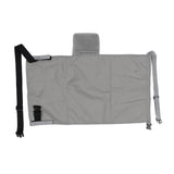 Airplane Seat Extender Portable Travel Foot Rest Airplane Must Haves for Toddlers Kids to Lie Down On Plane Gray