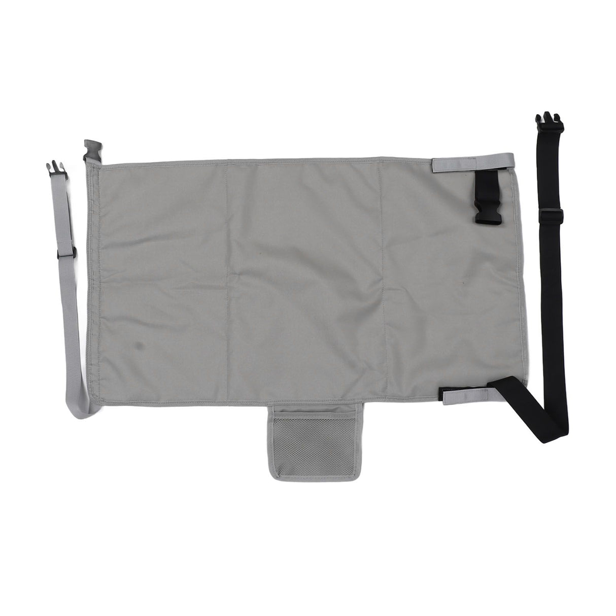 Airplane Seat Extender Portable Travel Foot Rest Airplane Must Haves for Toddlers Kids to Lie Down On Plane Gray