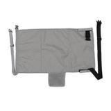 Airplane Seat Extender Portable Travel Foot Rest Airplane Must Haves for Toddlers Kids to Lie Down On Plane Gray