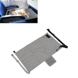 Airplane Seat Extender Portable Travel Foot Rest Airplane Must Haves for Toddlers Kids to Lie Down On Plane Gray - Extra Image