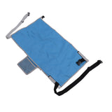 Airplane Seat Extender Portable Travel Foot Rest Airplane Must Haves for Toddlers Kids to Lie Down On Plane Blue - 45-Degree Angle