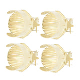 4Pcs Candle Snuffer Candle Extinguisher Metal Shell Pattern Automatic Candle Stopper for Candle Extinguishing Gold - Extra Image