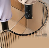 Umbrella Stand Holder Wall Mounted Space Saving Umbrella Storage Drain Rack for Home Use Amber