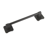 Wall Mounted Shoe Rack Modern Style Punch Free Strong Load Bearing Space Saving Draining Slipper Rack for Bathroom - Side View