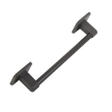 Wall Mounted Shoe Rack Modern Style Punch Free Strong Load Bearing Space Saving Draining Slipper Rack for Bathroom - Top-Down View