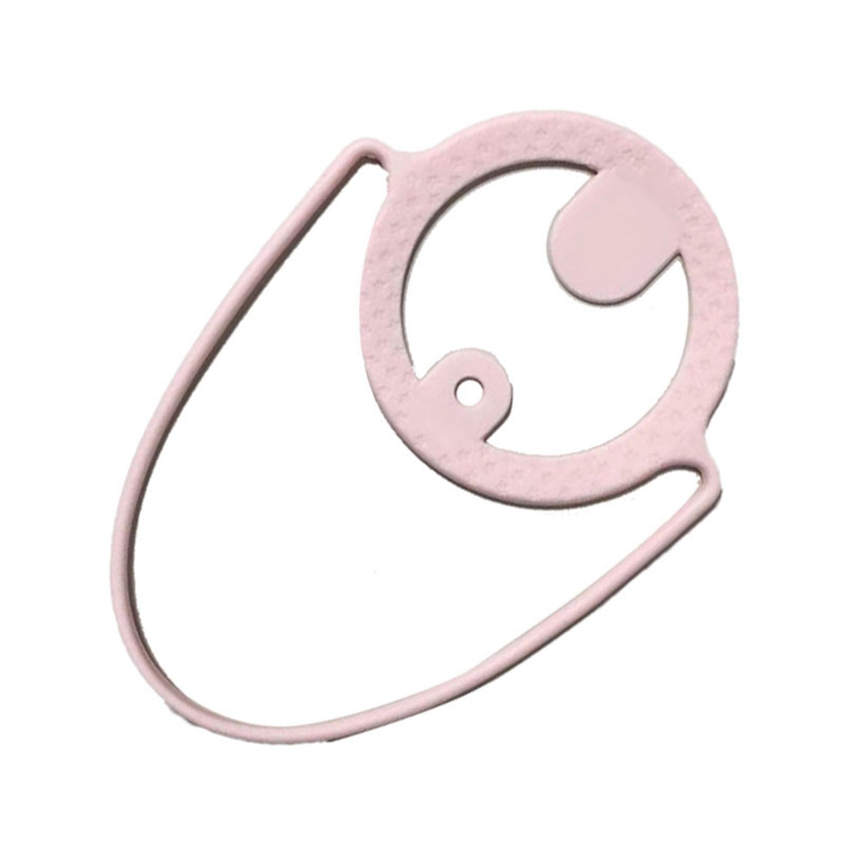 Silicone Coffee Carrier Reusable Portable Beverage Drink Cup Carrier Holder for Outdoor Travel Pink