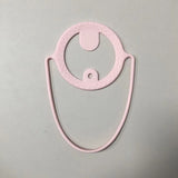 Silicone Coffee Carrier Reusable Portable Beverage Drink Cup Carrier Holder for Outdoor Travel Pink