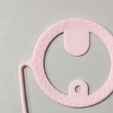 Silicone Coffee Carrier Reusable Portable Beverage Drink Cup Carrier Holder for Outdoor Travel Pink