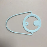 Silicone Coffee Carrier Reusable Portable Beverage Drink Cup Carrier Holder for Outdoor Travel Light Green - Close-Up Angle