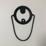 Silicone Coffee Carrier Reusable Portable Beverage Drink Cup Carrier Holder for Outdoor Travel Black