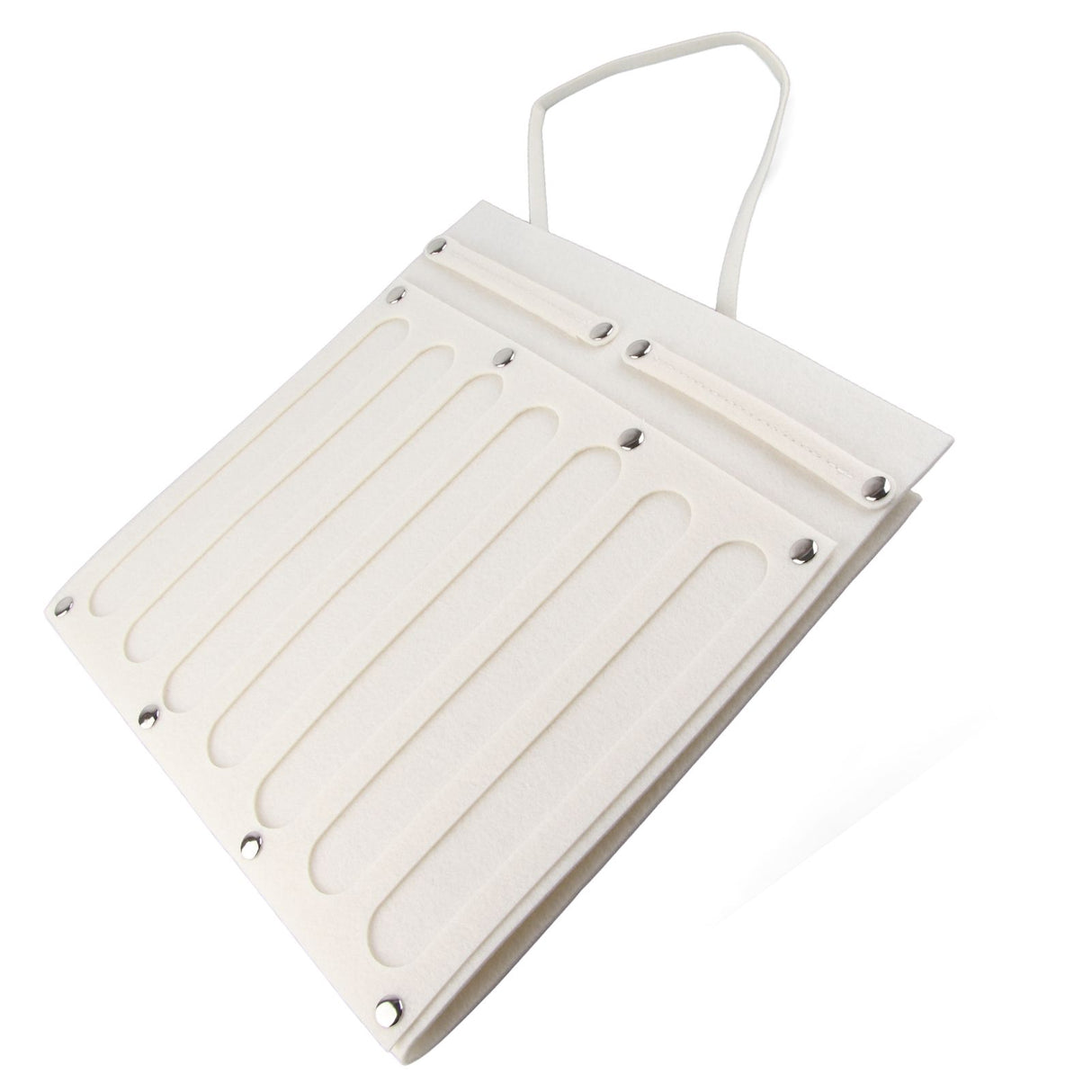 Wall Hanging Storage Bag Kids Hairpin Claw Holder Felt Display Organizer for Jewelry Hair Accessories Vertical