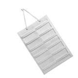 Wall Hanging Storage Bag Kids Hairpin Claw Holder Felt Display Organizer for Jewelry Hair Accessories Horizontal