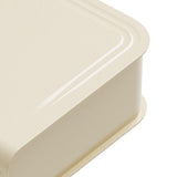 Desktop Organizer Box Data Cable Storage Case Plastic Book Design Home Decoration for Line Earbud Cream
