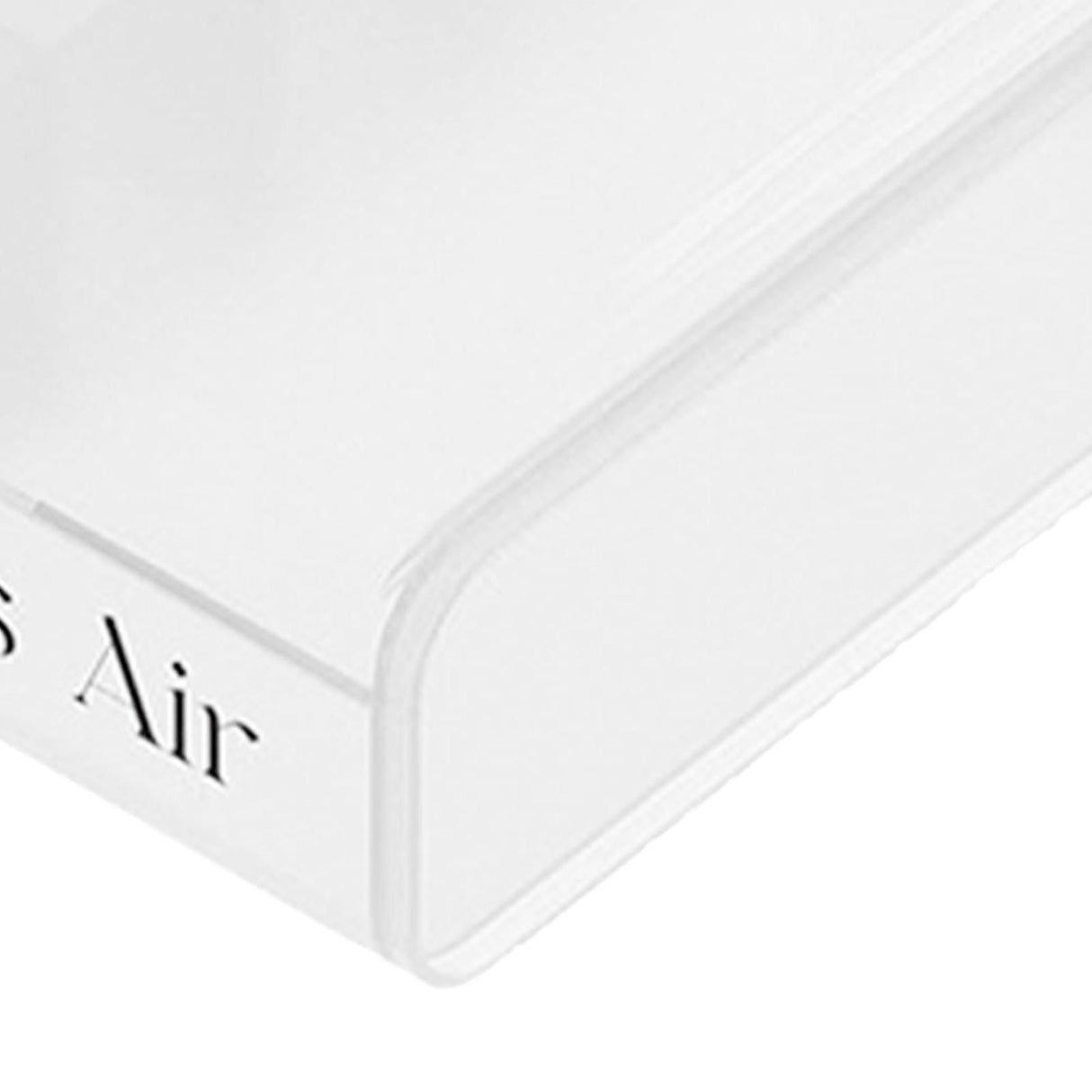 Desktop Organizer Box Data Cable Storage Case Plastic Book Design Home Decoration for Line Earbud Transparent