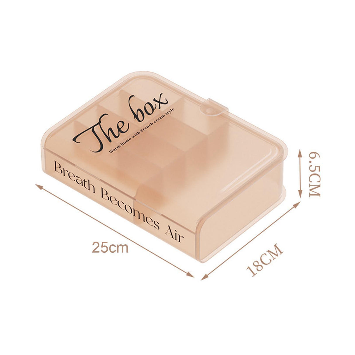 Desktop Organizer Box Data Cable Storage Case Plastic Book Design Home Decoration for Line Earbud Translucent Pink