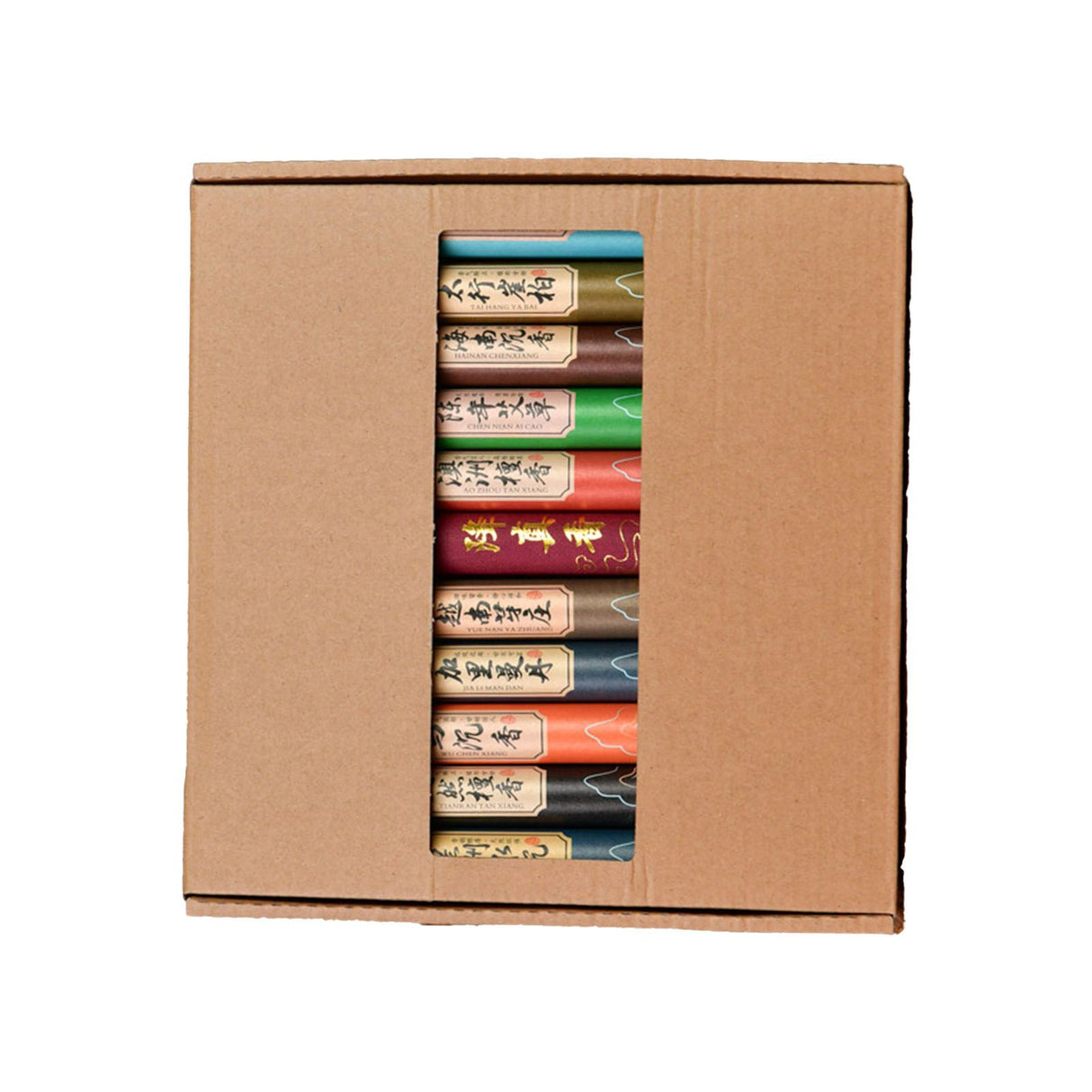 11 Sets Incense Sticks Natural Herbs Wormwood Incense Repellent Sticks for Night Sleeping Meditation