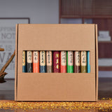 11 Sets Incense Sticks Natural Herbs Wormwood Incense Repellent Sticks for Night Sleeping Meditation - Close-Up Angle