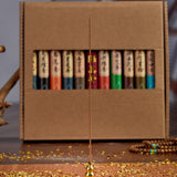 11 Sets Incense Sticks Natural Herbs Wormwood Incense Repellent Sticks for Night Sleeping Meditation - Extra Image