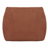 Khaki Portable Heating Waist Cushion USB Port 3 Adjustable Temperature Heating Lumbar Support Cushion - Front View