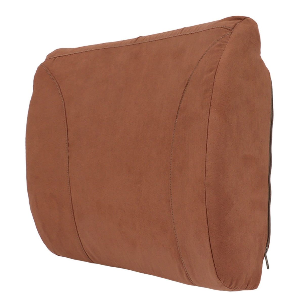 Khaki Portable Heating Waist Cushion USB Port 3 Adjustable Temperature Heating Lumbar Support Cushion