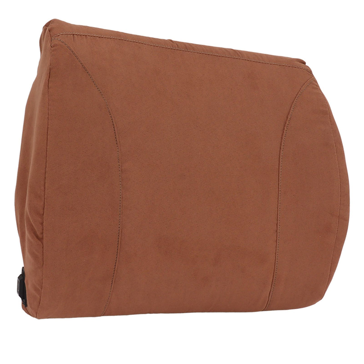Khaki Portable Heating Waist Cushion USB Port 3 Adjustable Temperature Heating Lumbar Support Cushion