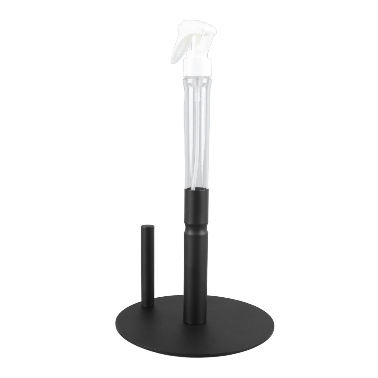Paper Towel Holder Spray Bottle Standing Paper Tissue Roll Rack for Kitchen Bathroom