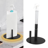 Paper Towel Holder Spray Bottle Standing Paper Tissue Roll Rack for Kitchen Bathroom - Extra Image