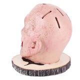 Knife Holder Head Horrr Skull Knife Storage Rack for Halloween Home Decor Kitchen Ornament - Top-Down View