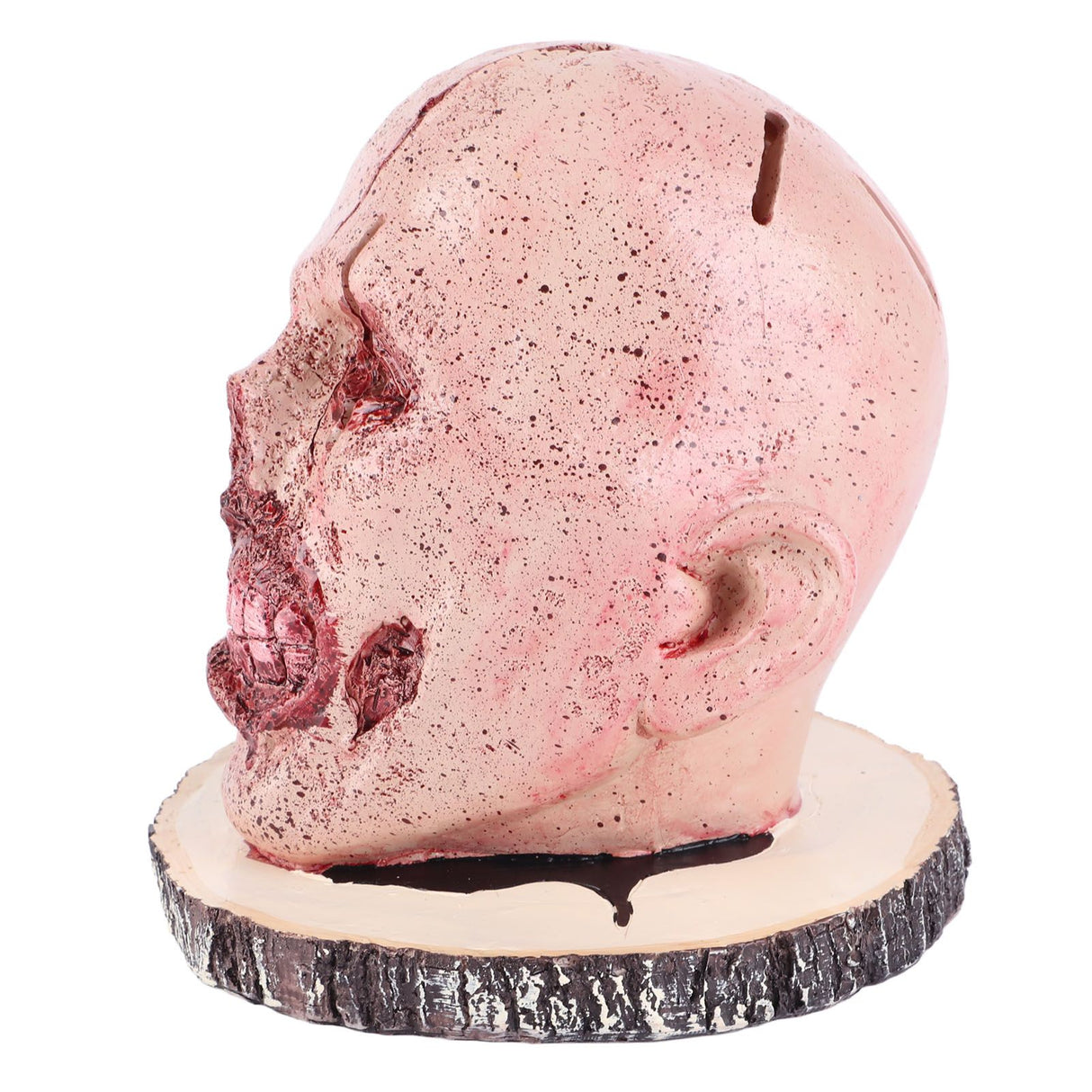 Knife Holder Head Horrr Skull Knife Storage Rack for Halloween Home Decor Kitchen Ornament