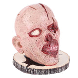 Knife Holder Head Horrr Skull Knife Storage Rack for Halloween Home Decor Kitchen Ornament - Extra Image