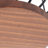 Coffee Capsule Storage Basket Cup Shape Black Iron and Pine Coffee Pod Holder for Coffee Bar Counter - Extra Image