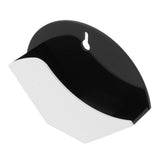 Coffee Filter Holder Hangable Coffee Filter Paper Rack Acrylic Coffee Paper Storage Container Stand V Shape - Rear View