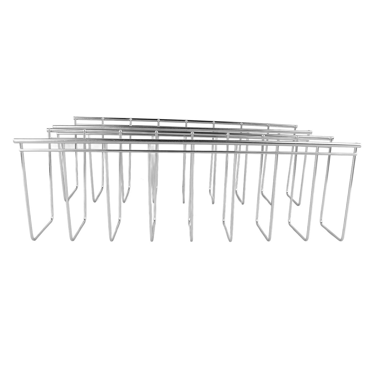 2Pcs Pot Lid Organizer Kitchen Stainless Steel Drainer Commodity Shelf Tabletop Bowl Dish Storage Rack
