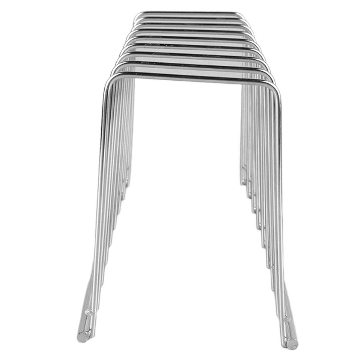 2Pcs Pot Lid Organizer Kitchen Stainless Steel Drainer Commodity Shelf Tabletop Bowl Dish Storage Rack
