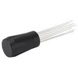 Coffee Distribution Tool Non Stick Black Aluminum Alloy Stainless Steel Coffee Stirring Tamper for Coffee Making