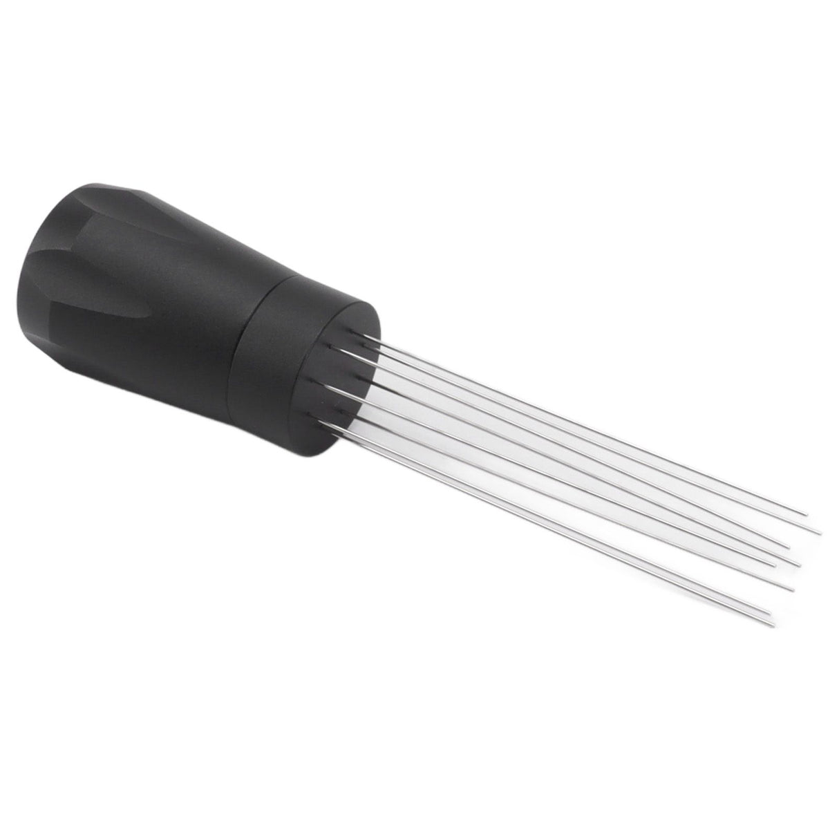 Coffee Distribution Tool Non Stick Black Aluminum Alloy Stainless Steel Coffee Stirring Tamper for Coffee Making
